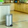 Papelera con Pedal 12L Acero Inoxidable EKO Serene